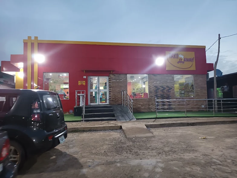 Take Away Bite and Eat restaurant building in Ado-Ekiti